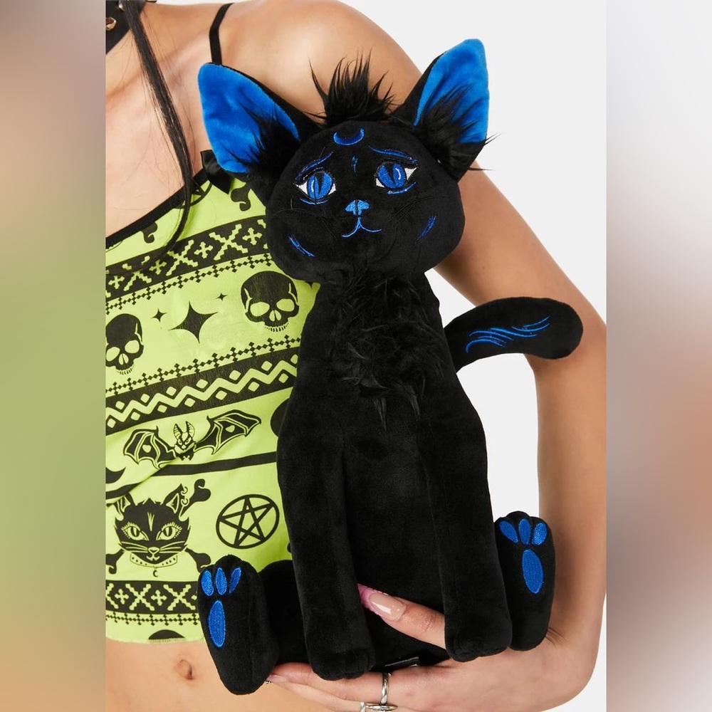 plush cat New goth kitty Halloween SOLD OUT grave girls dolls kill